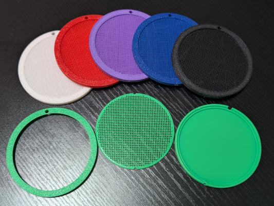 Circle Ornament - 3" 3pc